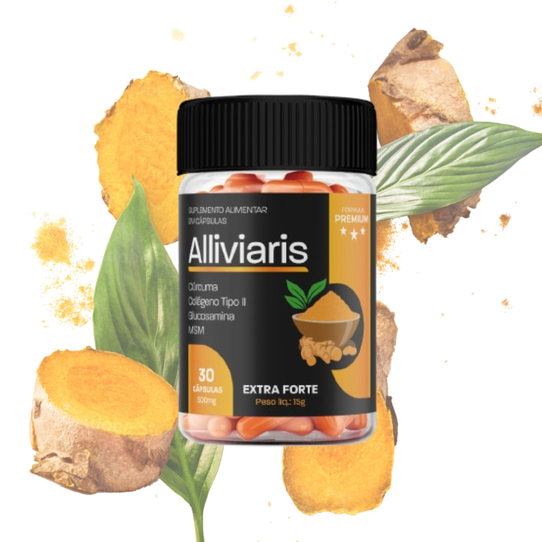 Alliviaris - Fórmula Natural para Articulações